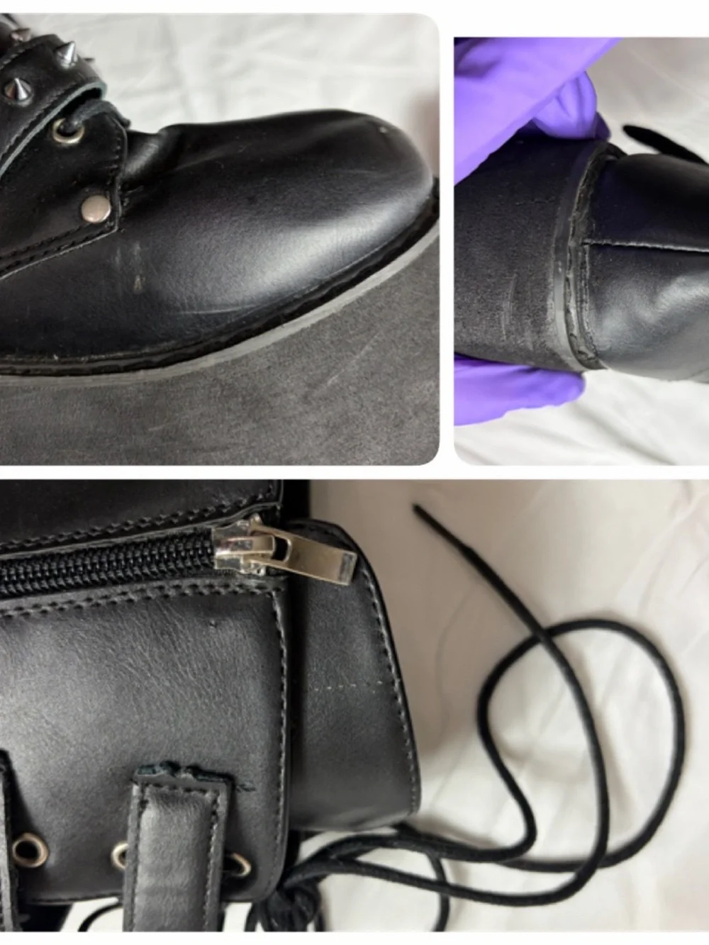 Unbranded black studded